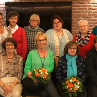 Die aktiven Frauen des AsF-Vorstands Weiden, 2019